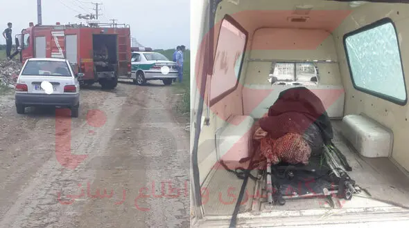 عکس جسد یک زن در کانال آب  پارس آباد مغان ! + عکس 