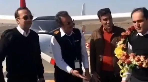 اولین تصویر از جسد خلبان پرواز مرگ در کاشمر +فیلم