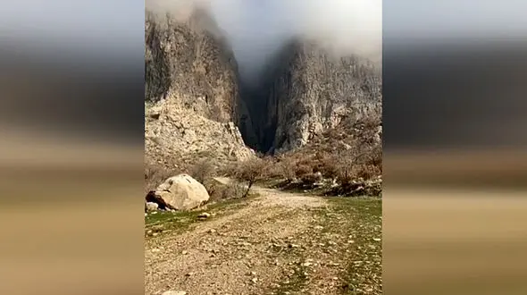 در سفر به کرمانشاه از تنگه چالابه دیدن کنید + فیلم 