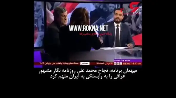 لحظه درگیری شدید لفظی میهمانان برنامه در پخش زنده تلویزیونی+فیلم