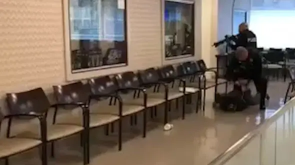 حمله مهاجم مسلح به دفتر حفاظت منافع ایران در واشنگتن + فیلم