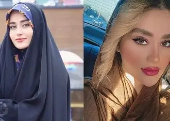 عکس سفر در زمان / تغییر تیپ و استایل فاطمه کیاپاشا خانم مجری خارج از صدا و سیما /از علت انتخاب چادر تا علت برداشت چادر از سرش