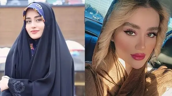 عکس سفر در زمان / تغییر تیپ و استایل فاطمه کیاپاشا خانم مجری خارج از صدا و سیما /از علت انتخاب چادر تا علت برداشت چادر از سرش