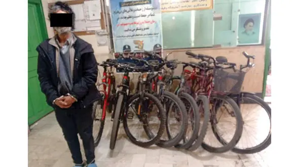 پایان رکاب‌زنی‌های دزد ژولیده در اطراف حرم / انهدام باند سرقت دوچرخه در قلب مشهد