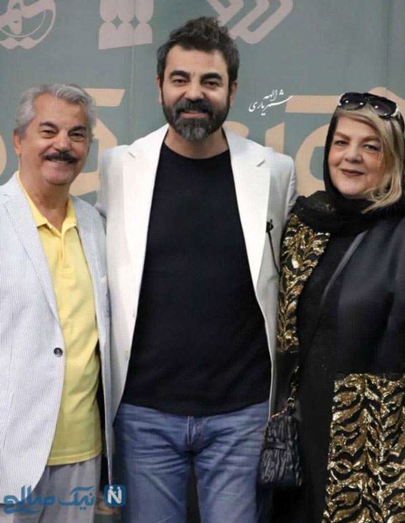 حضور صمیمانه بهزاد خلج و والدینش