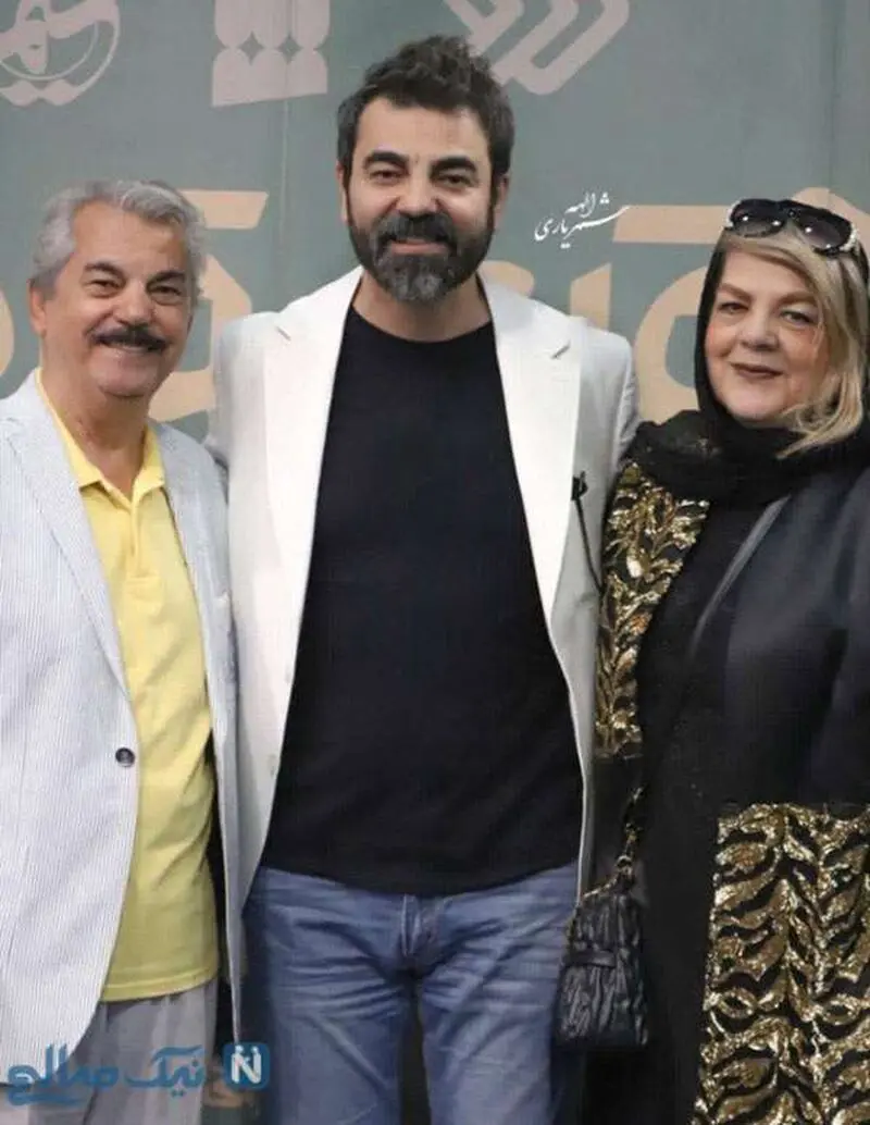 حضور صمیمانه بهزاد خلج و والدینش