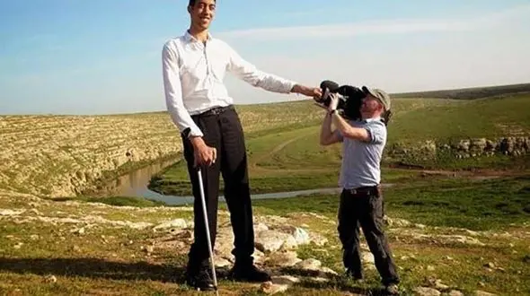 بلندقدترین مرد ترکیه بازیگرهالیوود شد + عکس