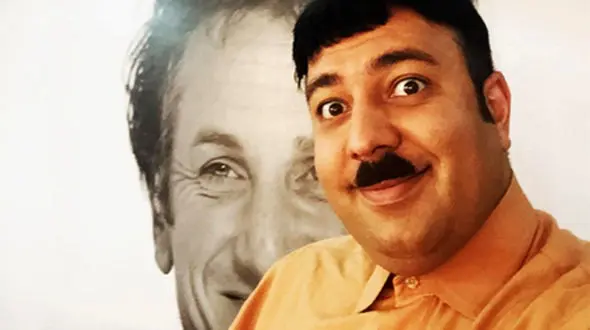 عکسی که علی اوجی در آن کچل نبود / قبل از ازدواج با نرگس محمدی جوان بودم