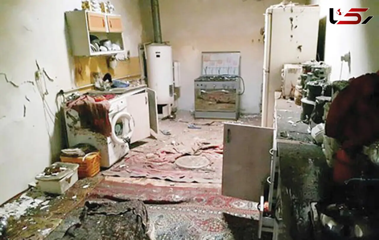 انفجار خانه مسکونی در مینودشت