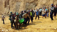 13 معدنچی در ریزش معدن طلا  زنده به گور شدند / عملیات برا ی نجات 100 تن ادامه دارد+ تصاویر