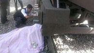 عابرپیاده در برخورد با قطار در کاشان جان باخت+عکس