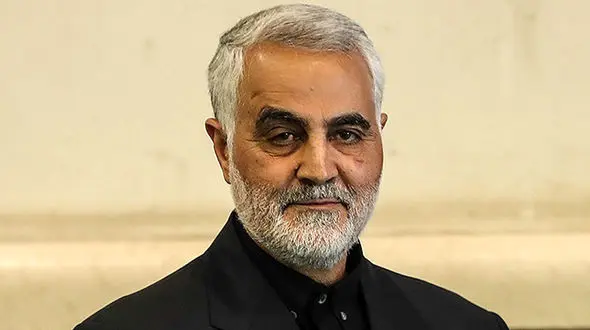 عکس دیده نشده از سردار شهید سلیمانی پس از فتح آخرین دژ داعش 
