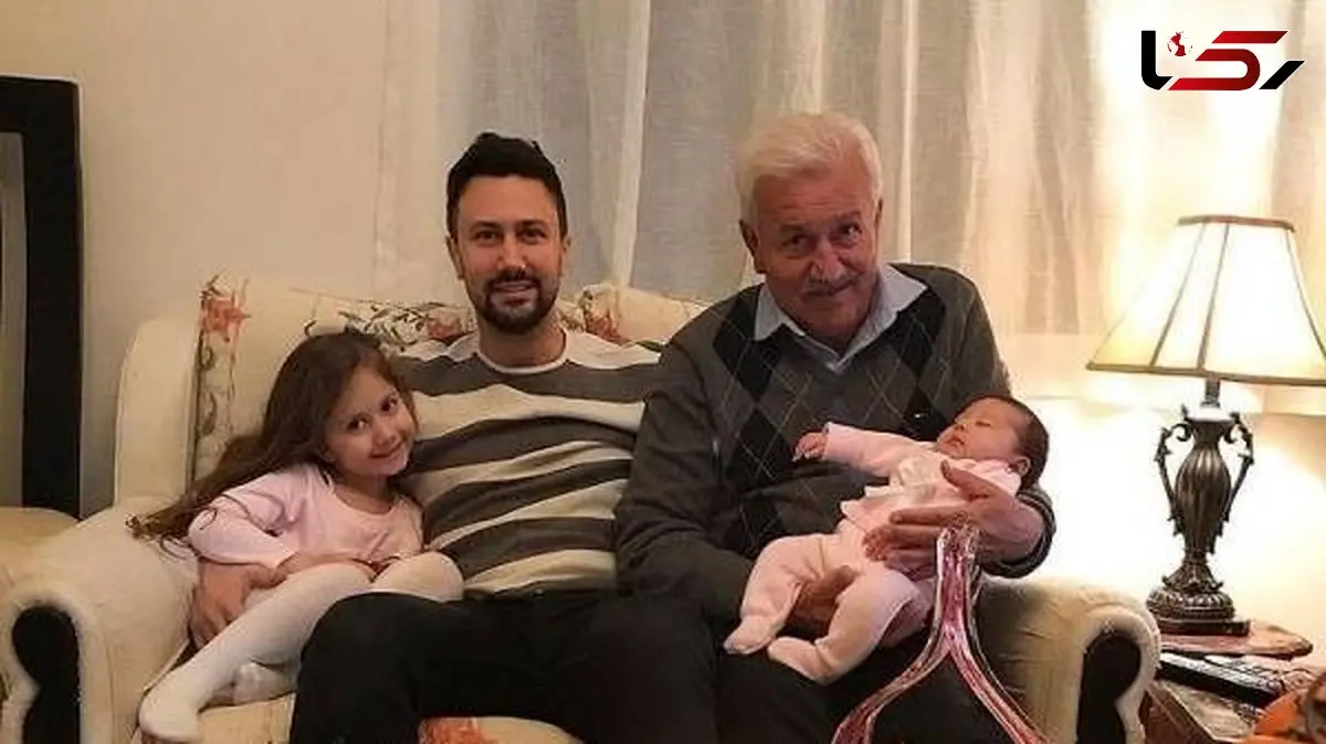 تبریک ویژه روز مادر شاهرخ استخری با رونمایی از عکس 5 ماهگیش تو بغل مادر مهربونش/ وی از کودکی خوش‌خنده بود