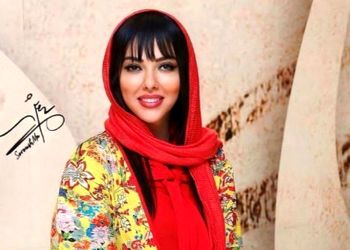 عکس؛ سفر در زمان؛ سلفی «لیلا اوتادی» و «احمد مهرانفر» در پشت صحنۀ یک فیلم؛ سال 1397