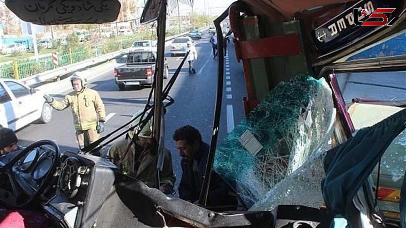 20 کشته و زخمی در تصادف اتوبوس مسافربری با تریلی در لرستان + جزییات
