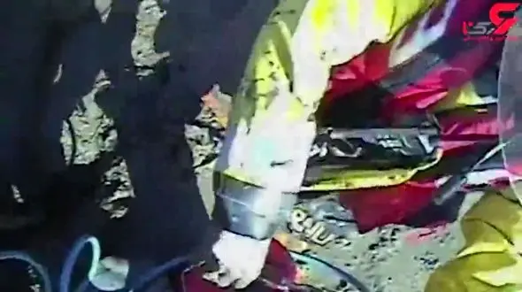 لحظه نجات اسب گیر افتاده در گِل + فیلم