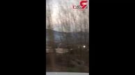 فیلم لحظه سوختن کوه سیاهکل در گیلان 