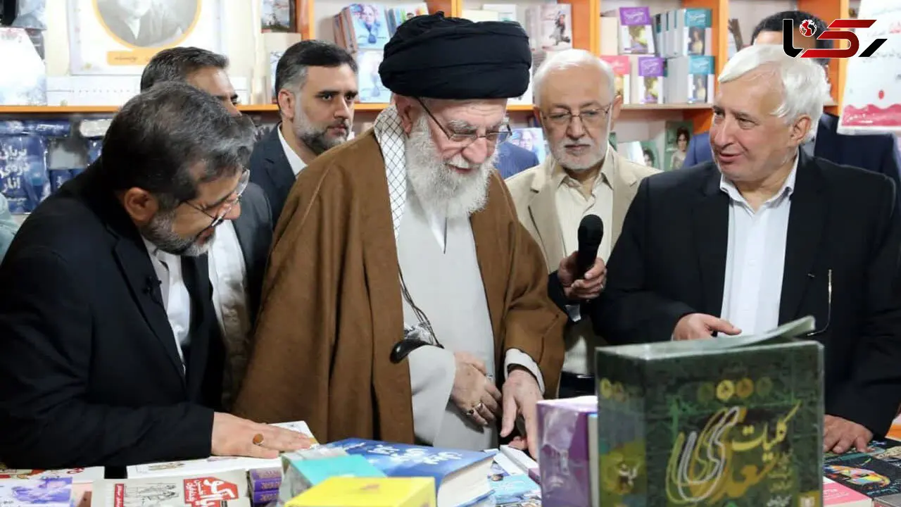 رهبر انقلاب از سی‌ و پنجمین نمایشگاه کتاب بازدید کرد