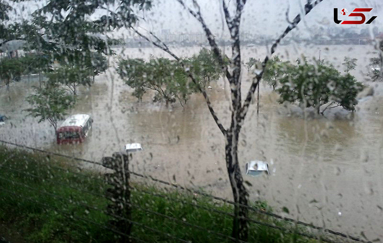 بارندگی سنگین در چین ۶۱ قربانی گرفت