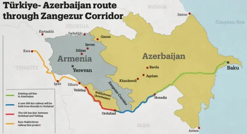 Trump corridor map