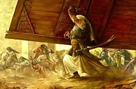 نماهنگ مست نجف با نوای  علی اکبر حائری به مناسبت روز پدر و تولد امام علی ( ع ) + فیلم