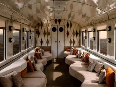 فیلم / اولین قطار مجلل خاورمیانه در عربستان رونمایی شد؛ نگاهی به جزئیات!