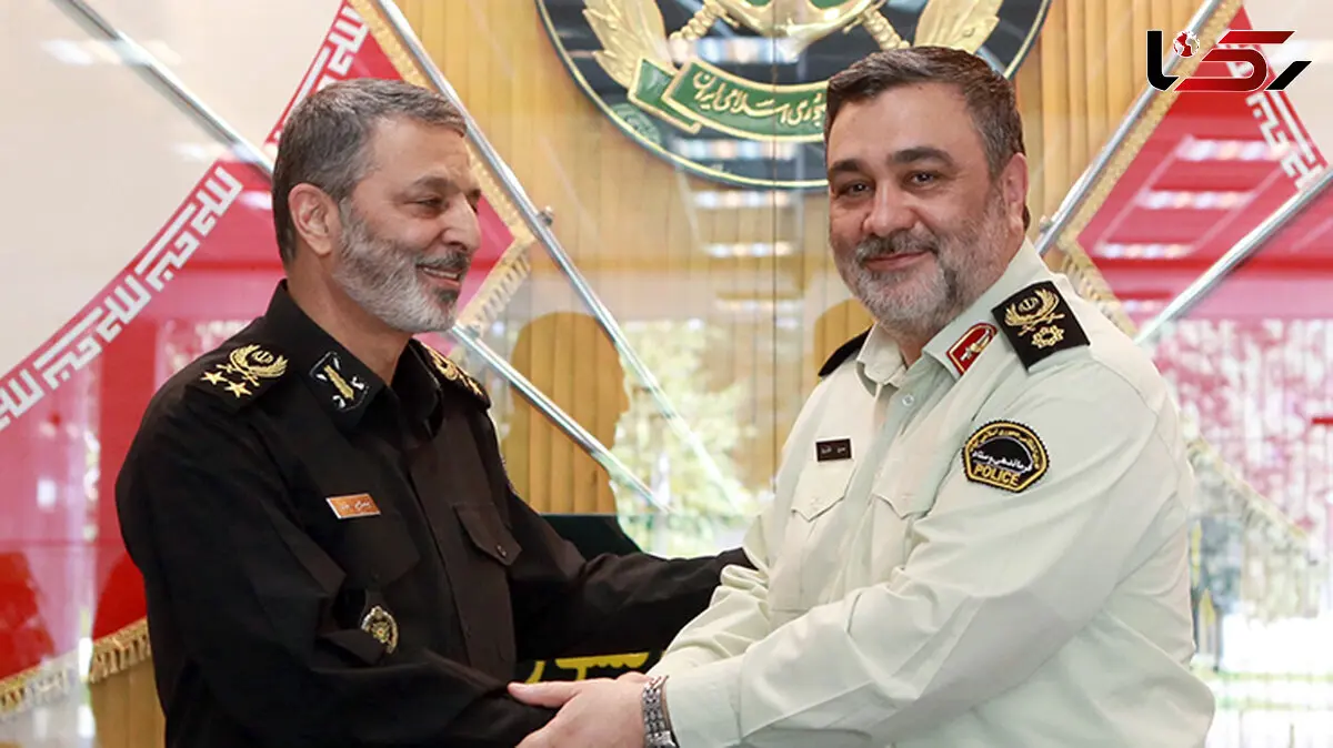 قدردانی فرمانده کل ارتش از رییس پلیس ایران