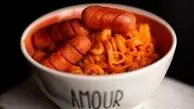 مقلوبه مرغ مجلسی و پاستا لذیذ