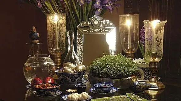 قوی ترین نوع چیدمان سفره هفت سین براساس انرژی سال / فیلم