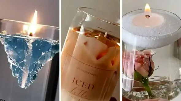 زیباترین انواع شمع مایع | ایده‌ هایی جذاب برای دکوراسیون مراسم