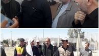  سفر رئیس قرارگاه مرکزی اربعین وزارت نیرو به مرز مهران/ بازدید از طرح آبرسانی و انتقال فاضلاب پایانه برکت 