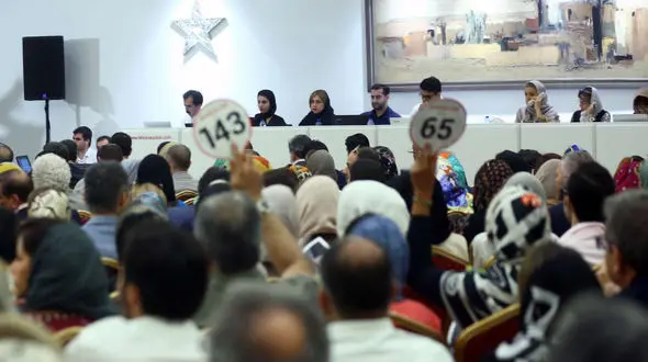 حراج بیست ودوم تهران با فروش بیش از ۲۲۴ میلیارد تومان چکش خورد