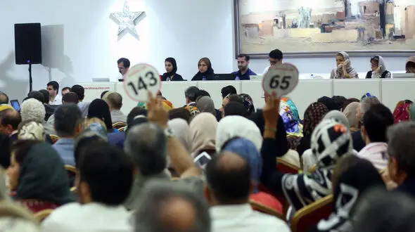 حراج بیست ودوم تهران با فروش بیش از ۲۲۴ میلیارد تومان چکش خورد
