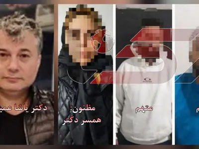 ترور مسلحانه دکتر یاشا عمیدی در بندر انزلی به دستور زنش / شک به رفتارهای آقای پزشک با  زنان غریبه + عکس ها