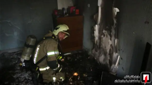 شعله های آتش در امیرآباد شمالی از یک فاجعه خبر داد+ تصاویر