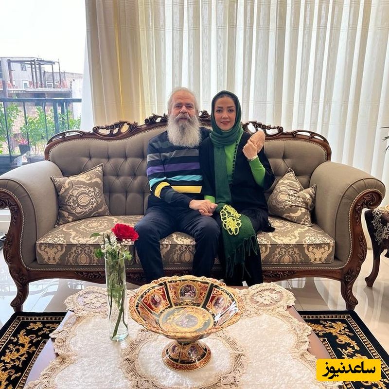 سارا صوفیانی و همسرش