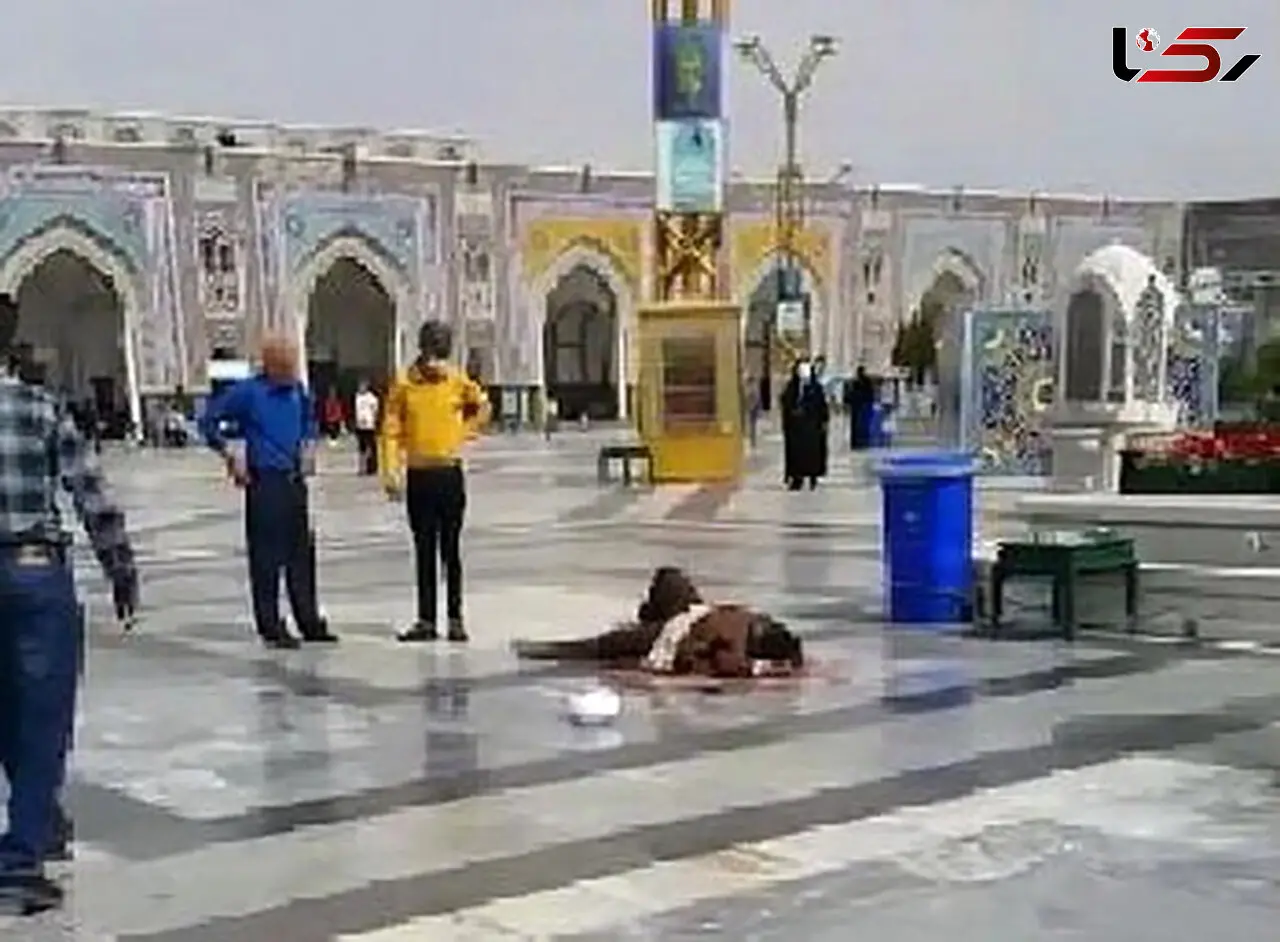 عامل شهادت روحانیون حرم مطهر رضوی تفکرات تکفیری دارد + فیلم و عکس