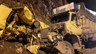 تصادف مرگبار کامیون و سمند در جاده اردبیل + عکس