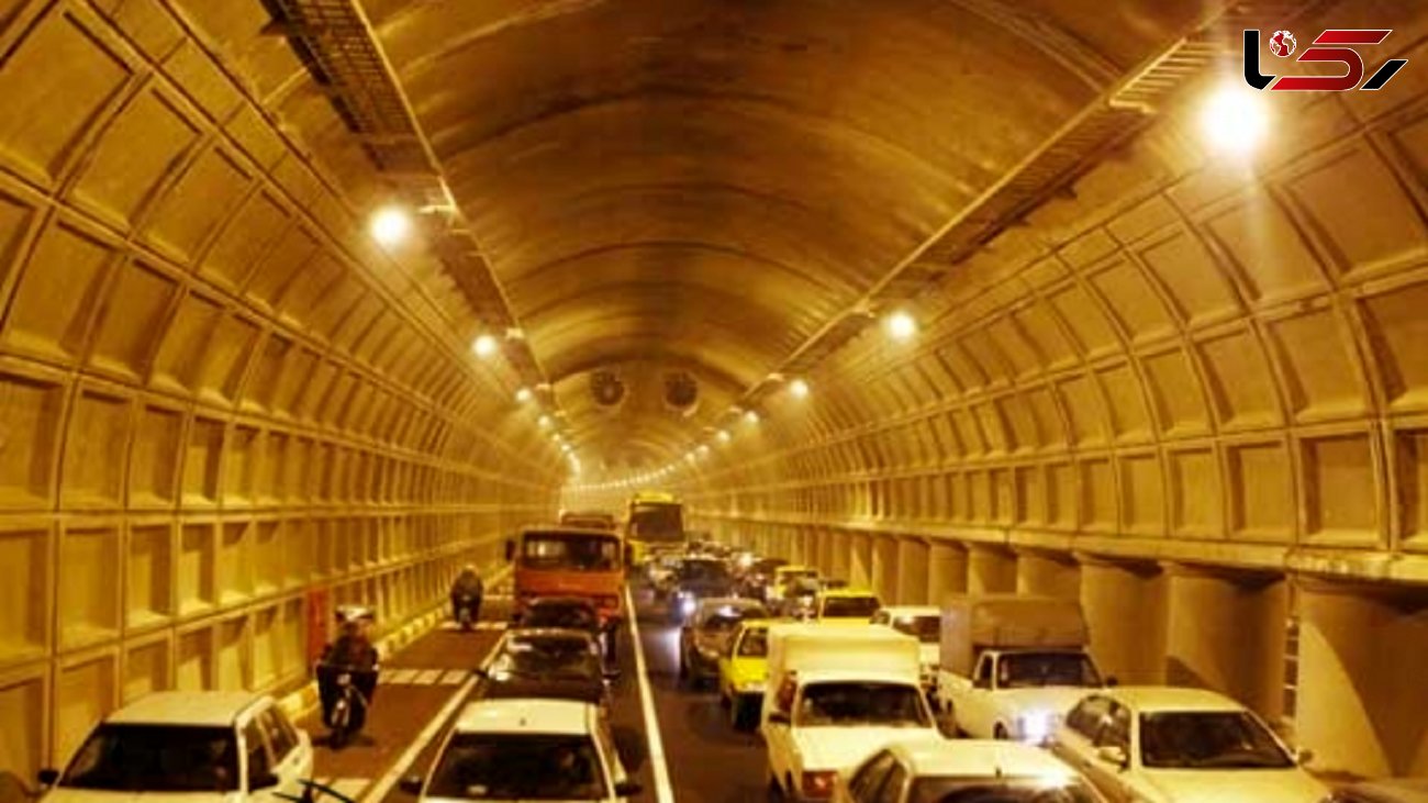 ترافیک سنگین در معابر تهران / تردد موتورسیکلت در تونل‌ها ممنوع!