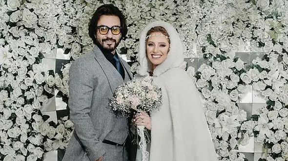 عکس عروسی خانم بازیگر چشم آبی ایران + عکس های جدید