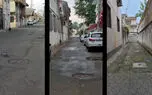 فیلم / رشتِ توریستی درگیر چاله های خیابان؛ صدای اعتراض شهروندان را کسی نمی شنود / جلوبندی خودروها قربانی آسفالت بی کیفیت شهر می شود