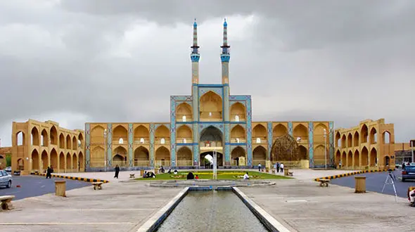 زیبایی چشم نواز یزد ، مسجد امیر چخماق + فیلم