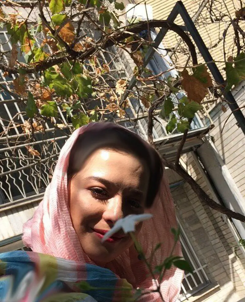 نگاهی به گوشه دنج خانه مهراوه شریفی نیا بازیگر مشهور ایرانی / گوشه دنج و باصفایی که با برگ‌های خشک تماشایی‌تر شده