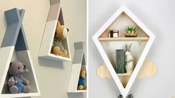 15 مدل شلف دکوری اتاق کودک؛ راهکاری ساده برای فضای رنگارنگ و مرتب