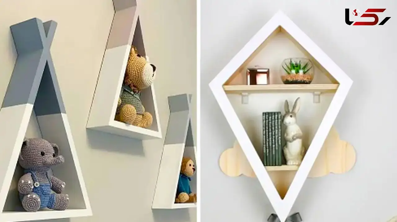 15 مدل شلف دکوری اتاق کودک؛ راهکاری ساده برای فضای رنگارنگ و مرتب