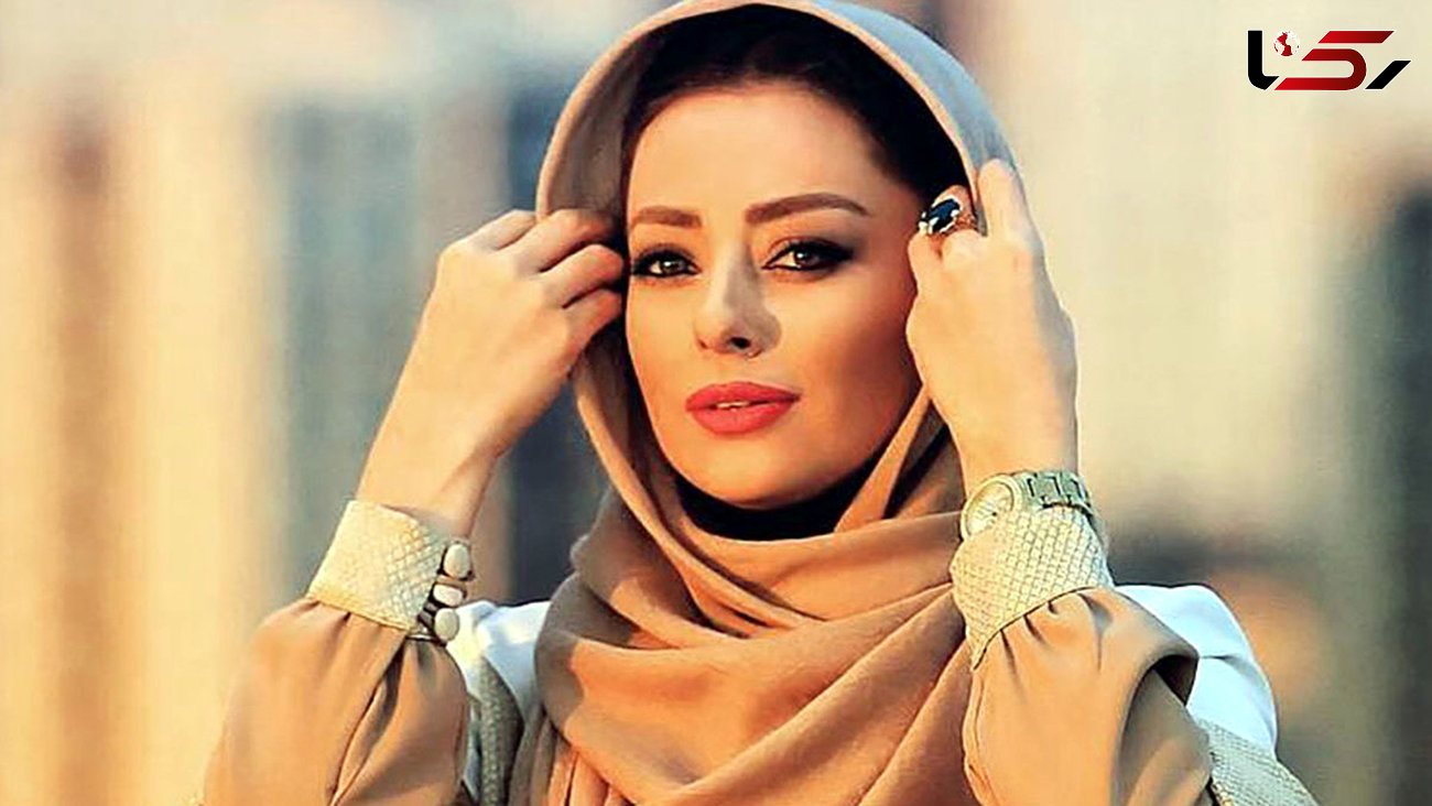 اولین عکس لو رفته از خانم بازیگر ایرانی با لباس عروس لاکچری / غوغای نفیسه روشن با شوهر دومش !