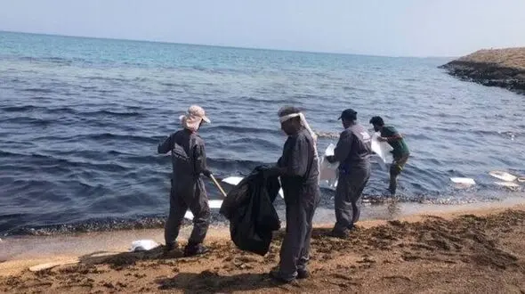 عملیات پاکسازی آلودگی نفتی در قشم؛ وضعیت عادی اعلام شد