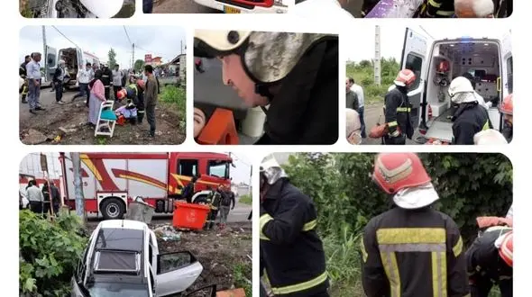 سقوط خودروی زن جوان به داخل کانال آب/به همراه عکس