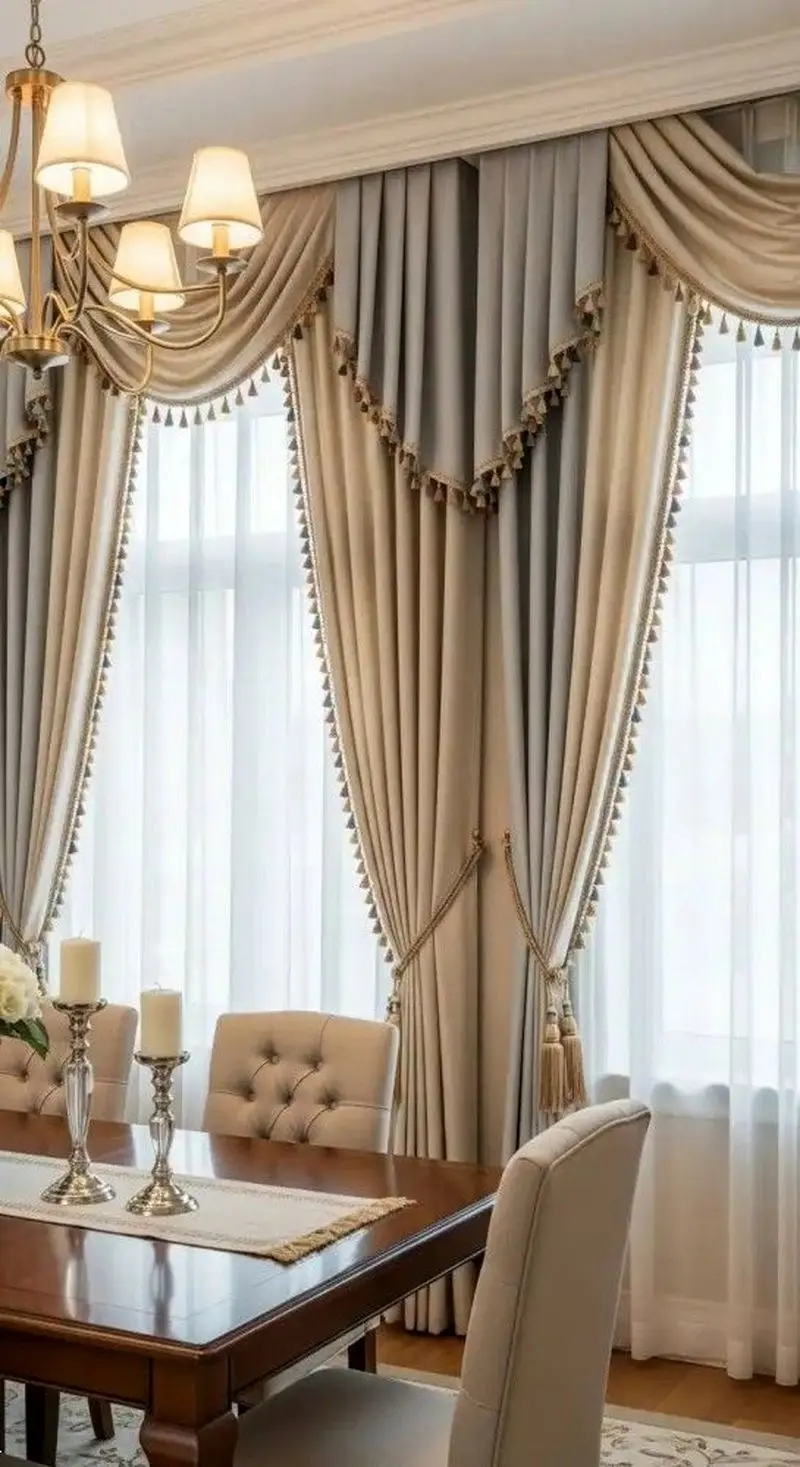 مدل پرده سلطنتی نوروز ۱۴۰۵ | جدیدترین و لوکس ترین مدل پرده سلطنتی از پذیرایی تا اتاق خواب برای نوروز ۱۴۰۵ که عروس های شیک پسند ازش کلی ایده میگیرن!