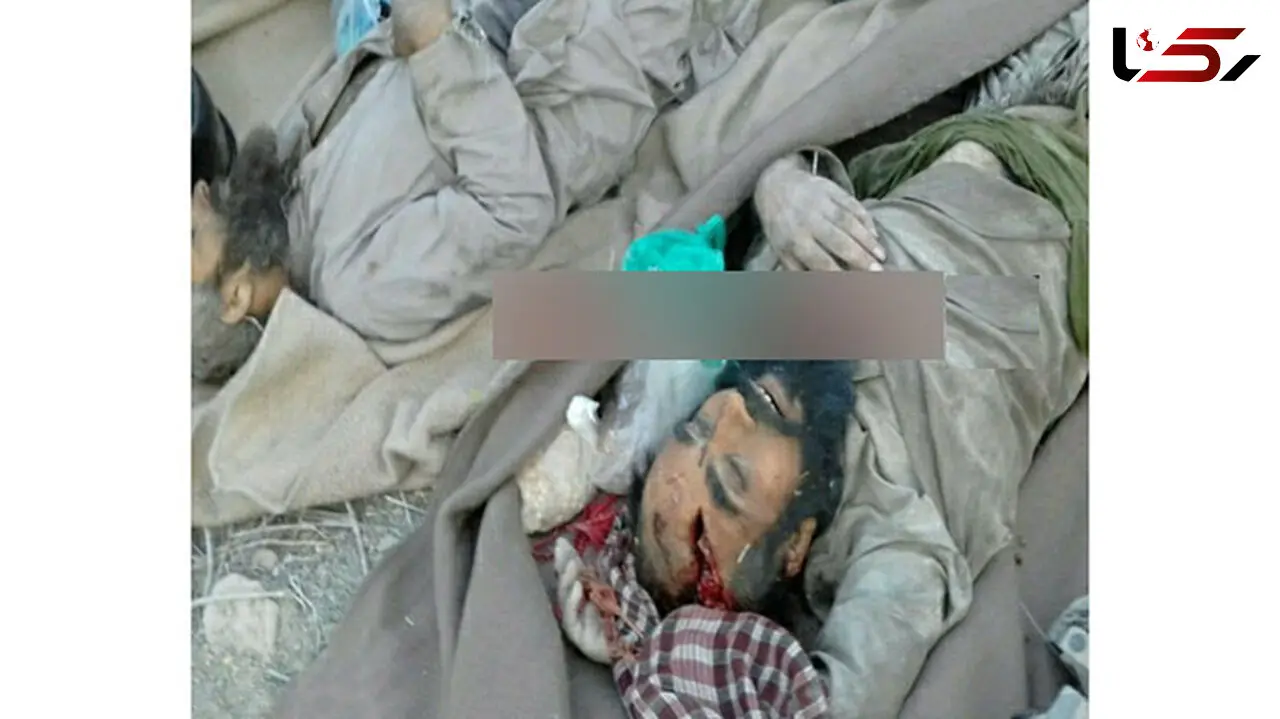 عکس صحنه به هلاکت رسیدن و جسد فرمانده سرکرده گروهک انصار الفرقان+تصاویر